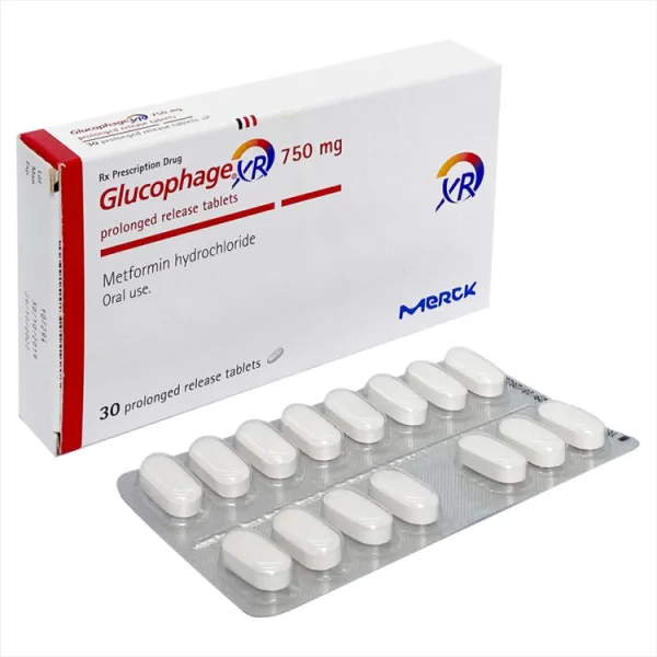 XR 750 مجم Metformin Hydrochloride