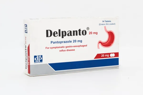 Delpanto 20 مجم Pantoprazole for Hyperacidity Gastric & Duodenal Ulcer