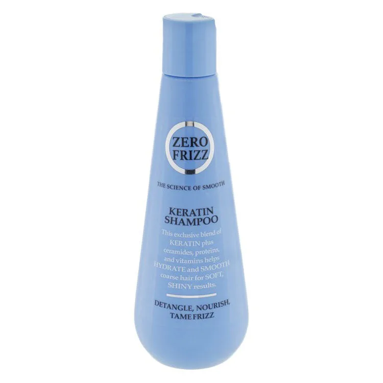 Zero Frizz مرطب ومغذي Smoothing & مرطب شامبو with Shea Mango & Cupuacu Butter for Frizzy Hair - sulfate free