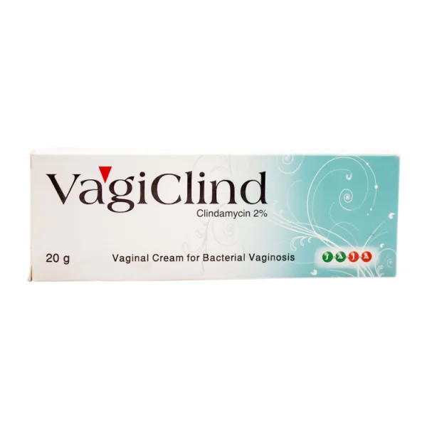 Vagiclind 2% Clindamycin Vaginal كريم for Bacterial Vaginosis