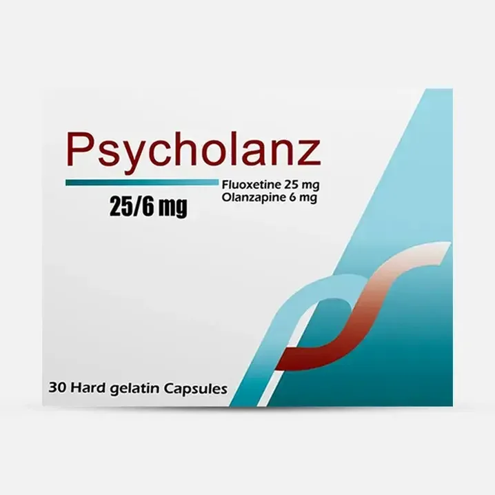 Psycholanz 25 مجم Fluoxetine & 3 مجم Olanzapine