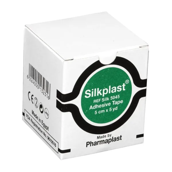 Silkplast Silk Adhesive Tape (5cmx5yd)