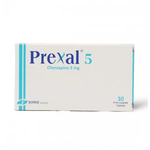 Prexal 5 مجم Olanzapine