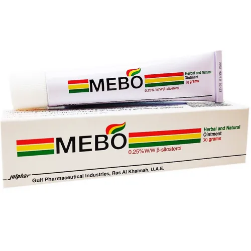 MEBO 0.25% Beta-Sitosterol Herbal & Natural مرهم for Burns Wounds & Skin Ulcers